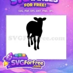 Free Walking Goat Free Farm Animal Silhouette Free SVG 2 - Instant Download