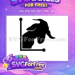 Free Farm Animal Free Billy Goat Silhouette Art Free SVG 3 - Instant Download