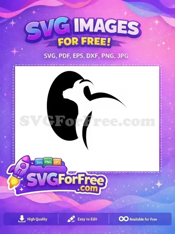 Free Farm Animal Free Horns Goat Silhouette Free SVG 1