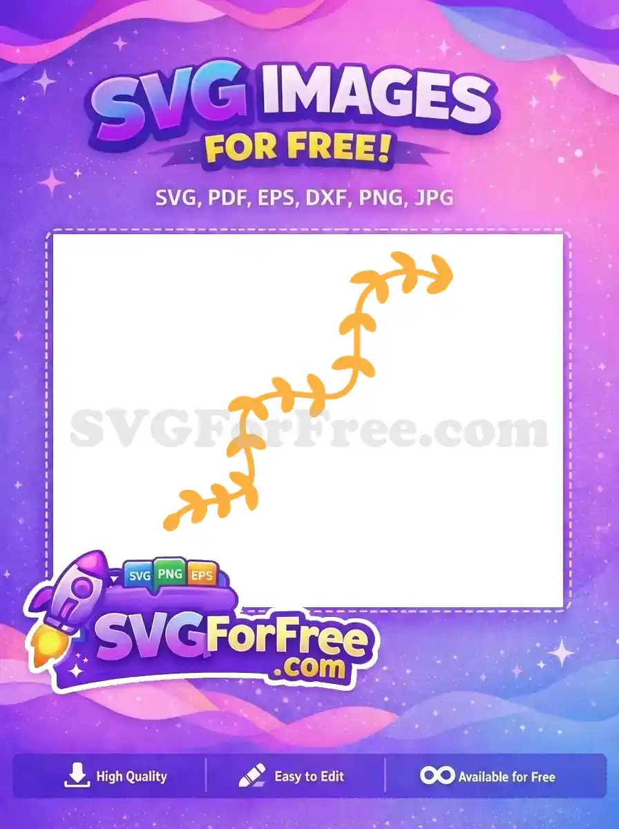 Free Gold Line Art Vine Free Floral Design Free SVG