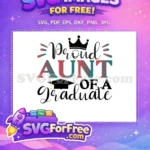Free Proud Aunt Script Free Graduation Cap Quotes Free SVG - Instant Download