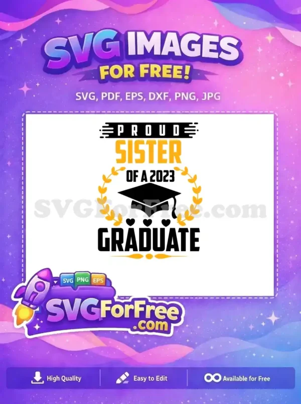 Free Sister Laurel Wreath Free Graduation Quotes Design Free SVG 1