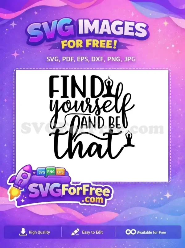 Free Yoga Pose Free Meditation Quote Gym Free SVG