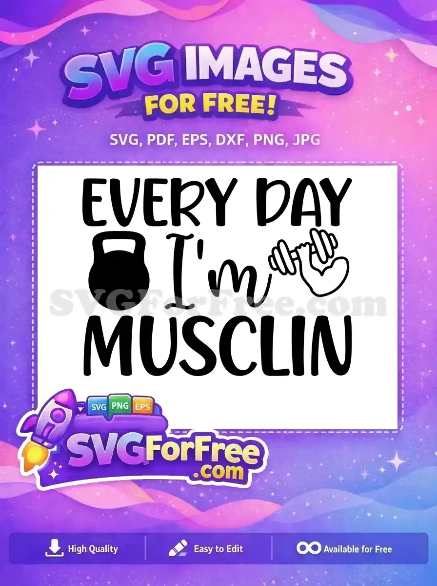 Free Gym Motivation Free Fitness Bodybuilding Workout Free SVG