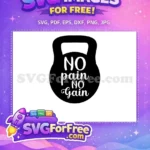 Free Motivational Workout Free Gym Fitness Design Free SVG - Instant Download