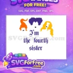 Free Witch Sisters Free Silhouettes Hocus Pocus Free SVG - Instant Download