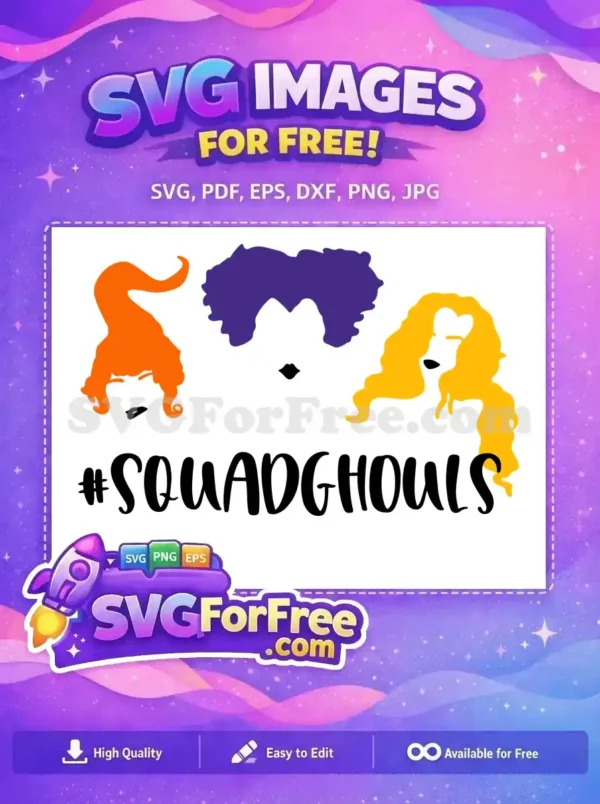 Free Sisters Silhouette Free Squad Ghouls Hocus Pocus Movie Free SVG Free Sisters Silhouette Free Squad Ghouls Hocus Pocus Movie Free SVG