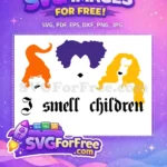 Free Orange Hair Free Purple Hair Hocus Pocus Free SVG - Instant Download