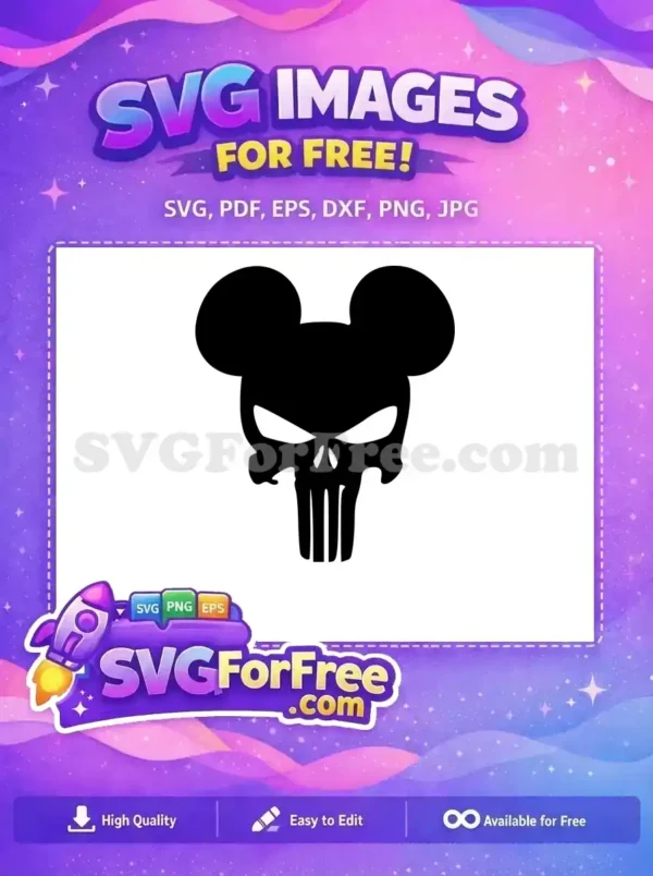 Free Mouse Ears Free Skull Halloween Free Thanksgiving SVG