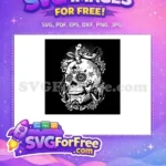 Free Skull Dagger Free Roses Halloween Design Free SVG - Instant Download