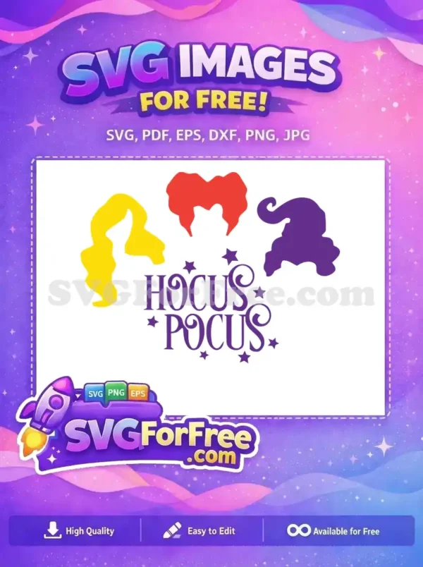 Free Yellow Hair Free Red Hair Hocus Pocus Free SVG Free Yellow Hair Free Red Hair Hocus Pocus Free SVG