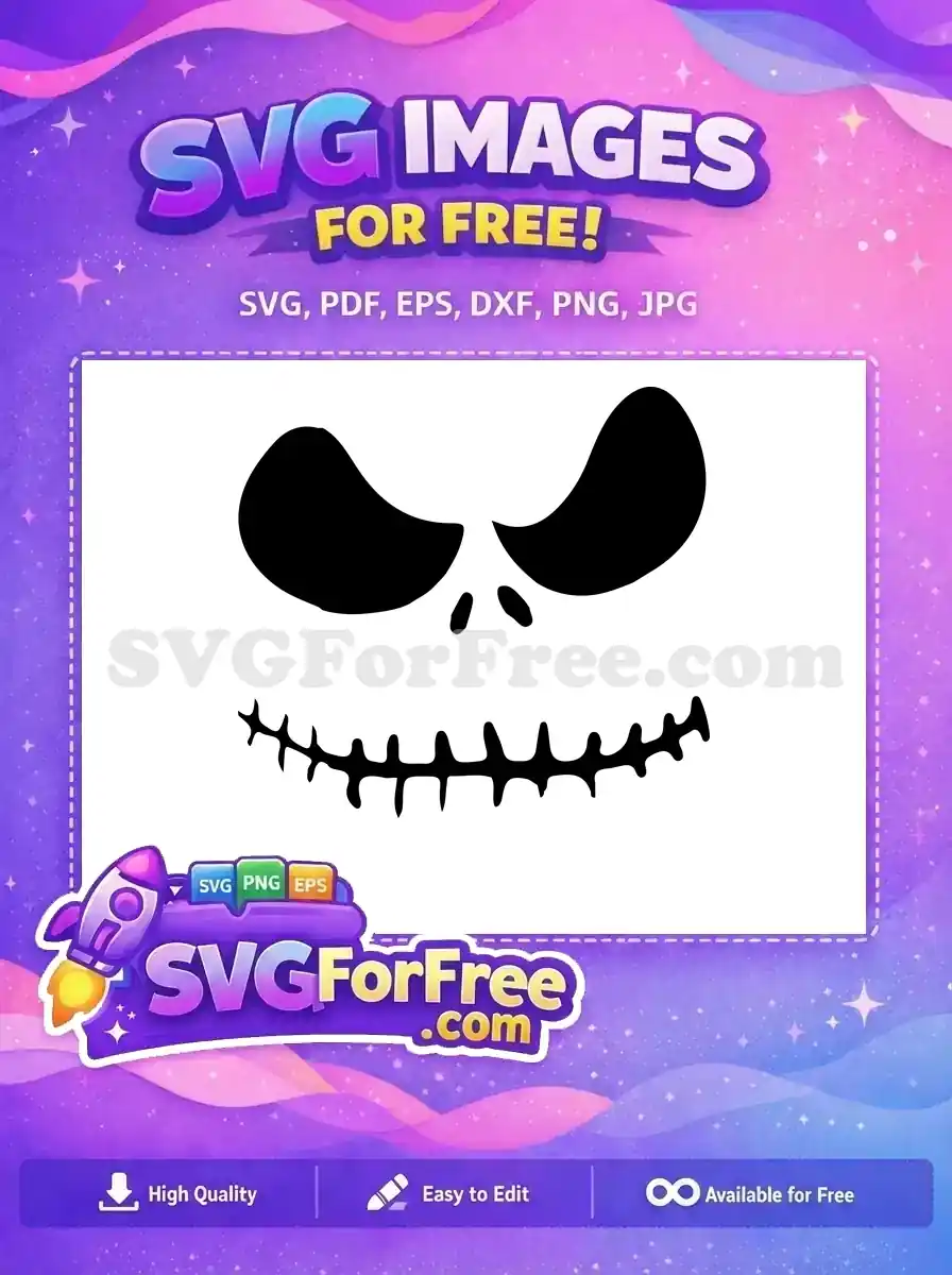 Free Spooky Eyes Free Bumpy Smile Nightmare Free SVG