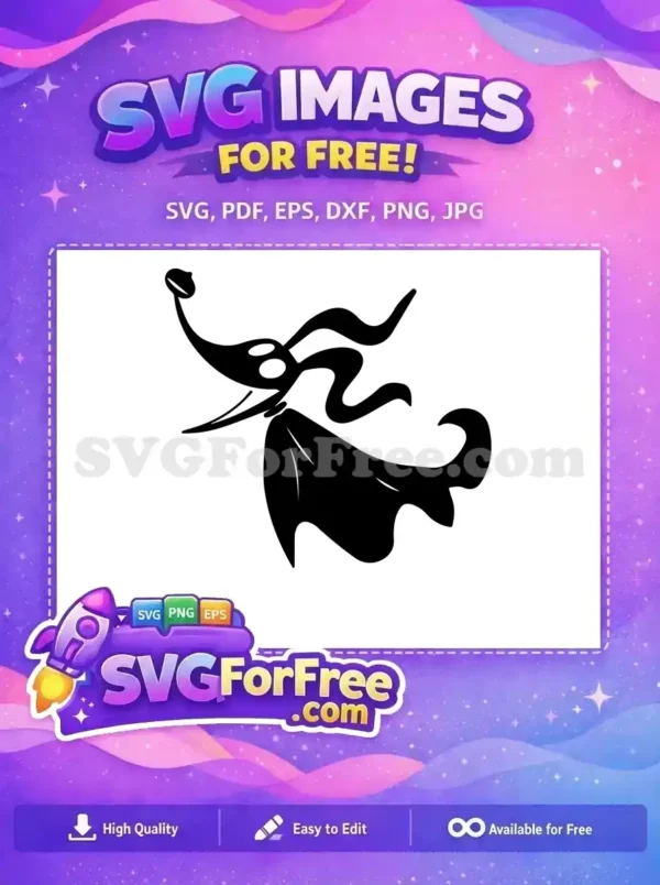 Free Black Ghost Dog Free Halloween Costume Nightmare Free SVG