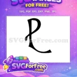 Free Letter R Free Initial Halloween Free SVG 1 - Instant Download