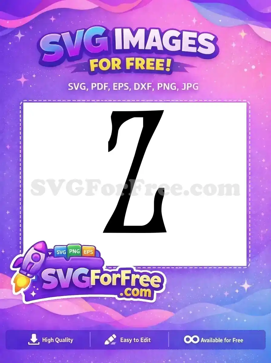 Free Number One Free Initial Letter Halloween Free SVG