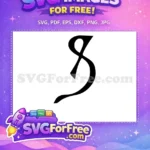 Free Silhouette Shape Free Abstract Halloween Free SVG - Instant Download