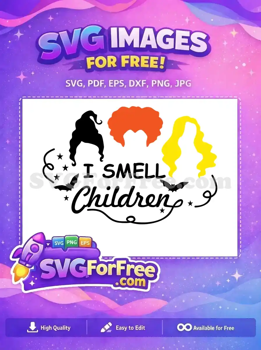 Free Sisters Silhouettes Free Halloween Bats Hocus Pocus Free SVG