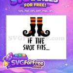 Free Orange Buckle Free Striped Socks Witch Free SVG - Instant Download