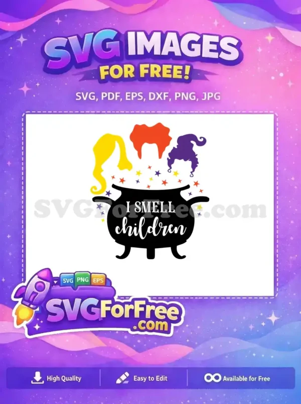 Free Witch Hair Free Cauldron Stars Hocus Pocus Free SVG Free Witch Hair Free Cauldron Stars Hocus Pocus Free SVG