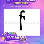 Free Letter F Initial Free Halloween Font Free SVG - Instant Download