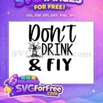 Free Spooky Branches Free Drink and Fly Halloween Free SVG - Instant Download