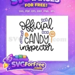 Free Purple Candy Free Orange Lollipop Halloween Free SVG - Instant Download