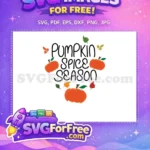 Free Orange Pumpkins Free Autumn Leaves Pumpkin Spice Season Free SVG - Instant Download