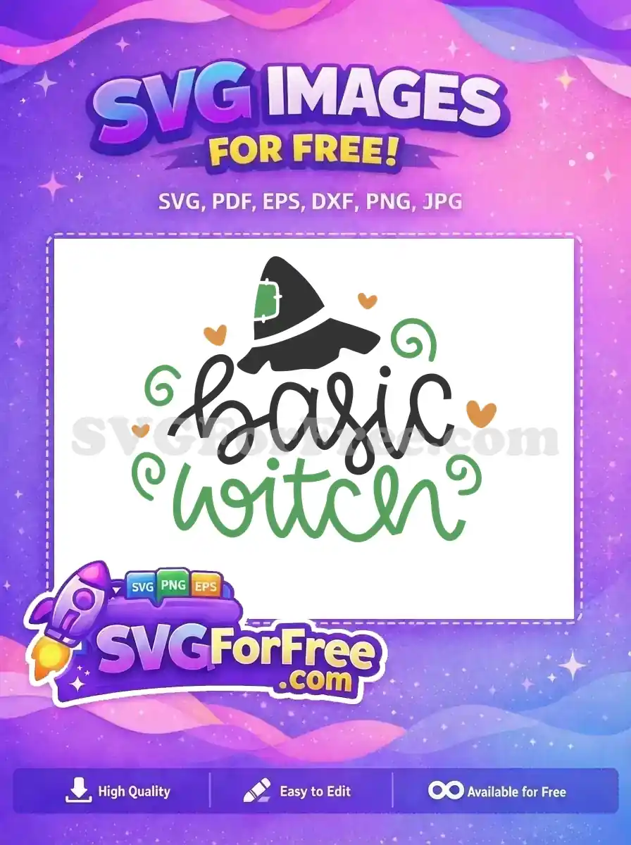 Free Patchwork Hat Free Basic Witch Green Swirls Halloween Free SVG