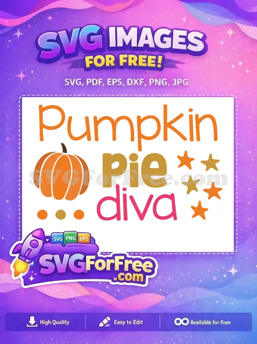 Free Orange Pumpkin Free Pie Diva Halloween Free SVG