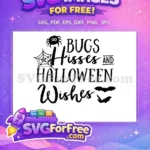 Free Spider Web Free Bats Bugs Hisses Halloween Free SVG - Instant Download