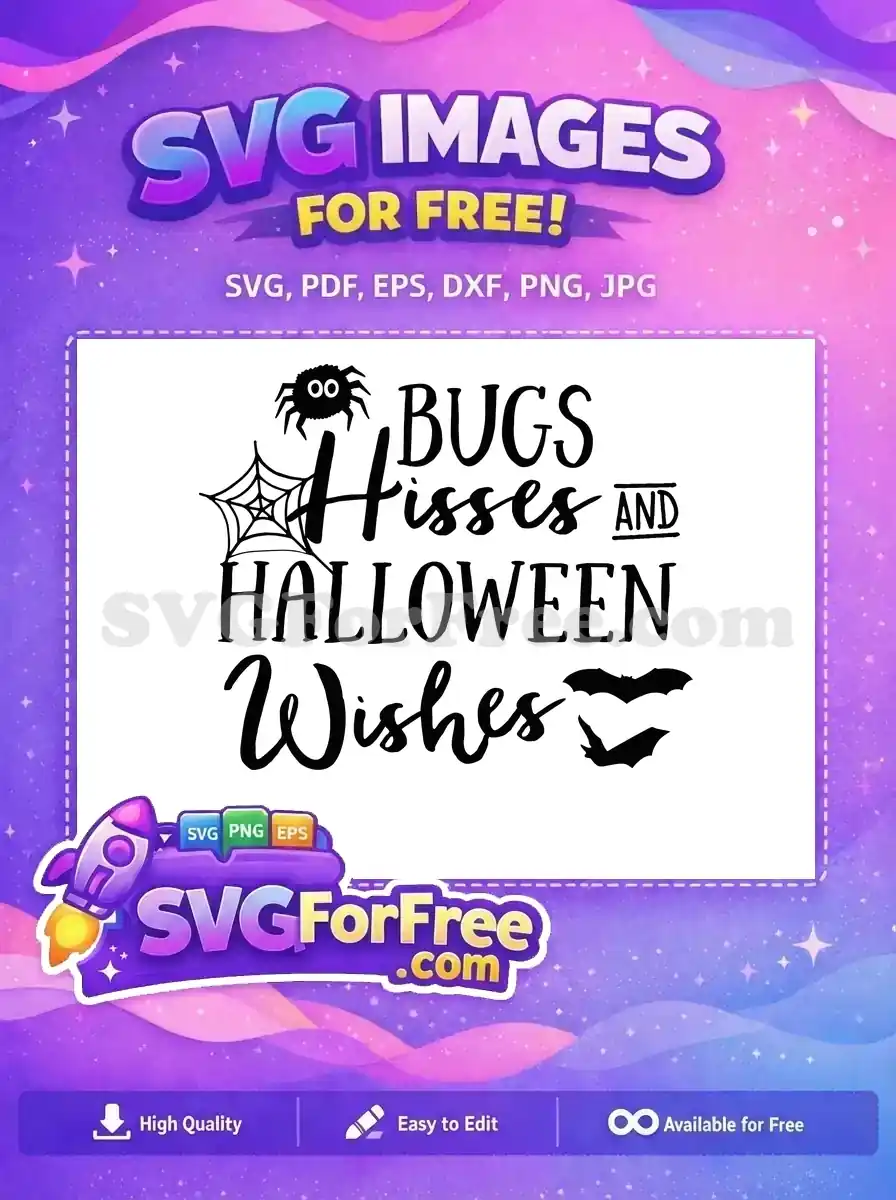 Free Spider Web Free Bats Bugs Hisses Halloween Free SVG