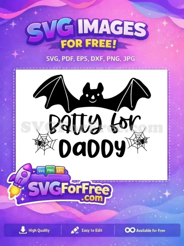 Free Bat Silhouette Free Spiderwebs Patty Daddy Halloween Free SVG