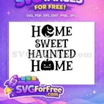 Free Bats Moon Free Pumpkin Face Home Free SVG - Instant Download