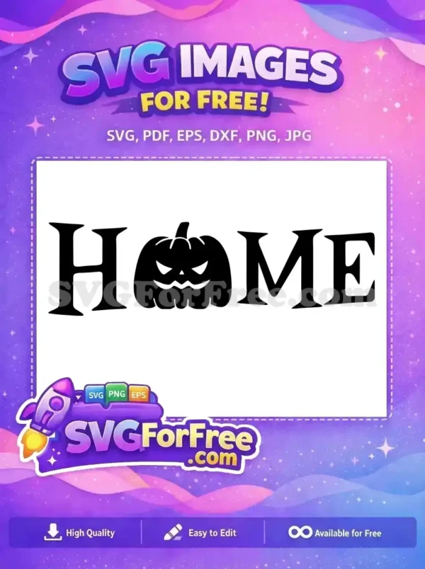 Free Spooky Letters Free Jack O Lantern Home Free SVG