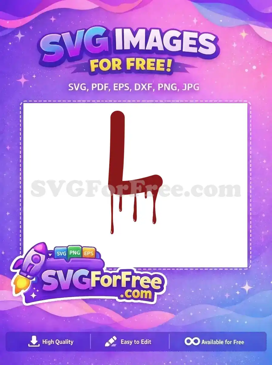 Free Dripping Blood Free Chair Halloween Horror Free SVG