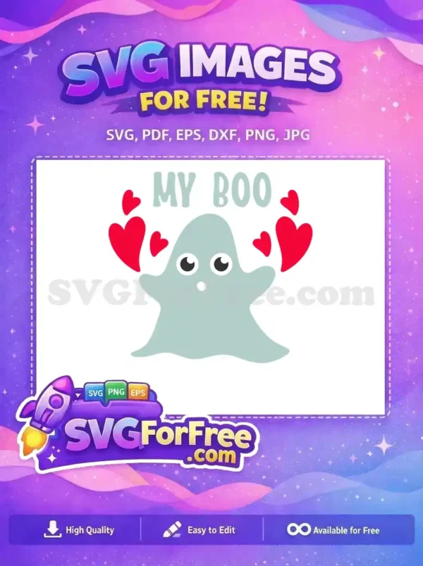 Free Cute Ghost Face Free Red Hearts Halloween Free SVG Free Cute Ghost Face Free Red Hearts Halloween Free SVG