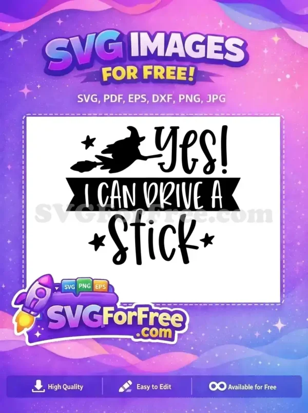Free Witch Silhouette Free Drive Stick Halloween Free SVG