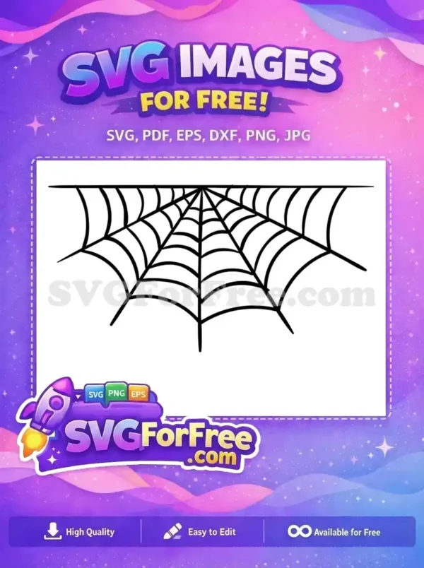 Free Black Spider Web Free Halloween Decoration Free SVG Free Black Spider Web Free Halloween Decoration Free SVG