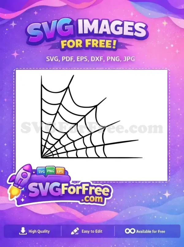 Free Corner Web Free Spooky Cobweb Halloween Free SVG Free Corner Web Free Spooky Cobweb Halloween Free SVG