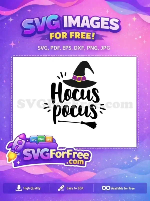 Free Witch Hat Free Hocus Pocus Movie Free SVG