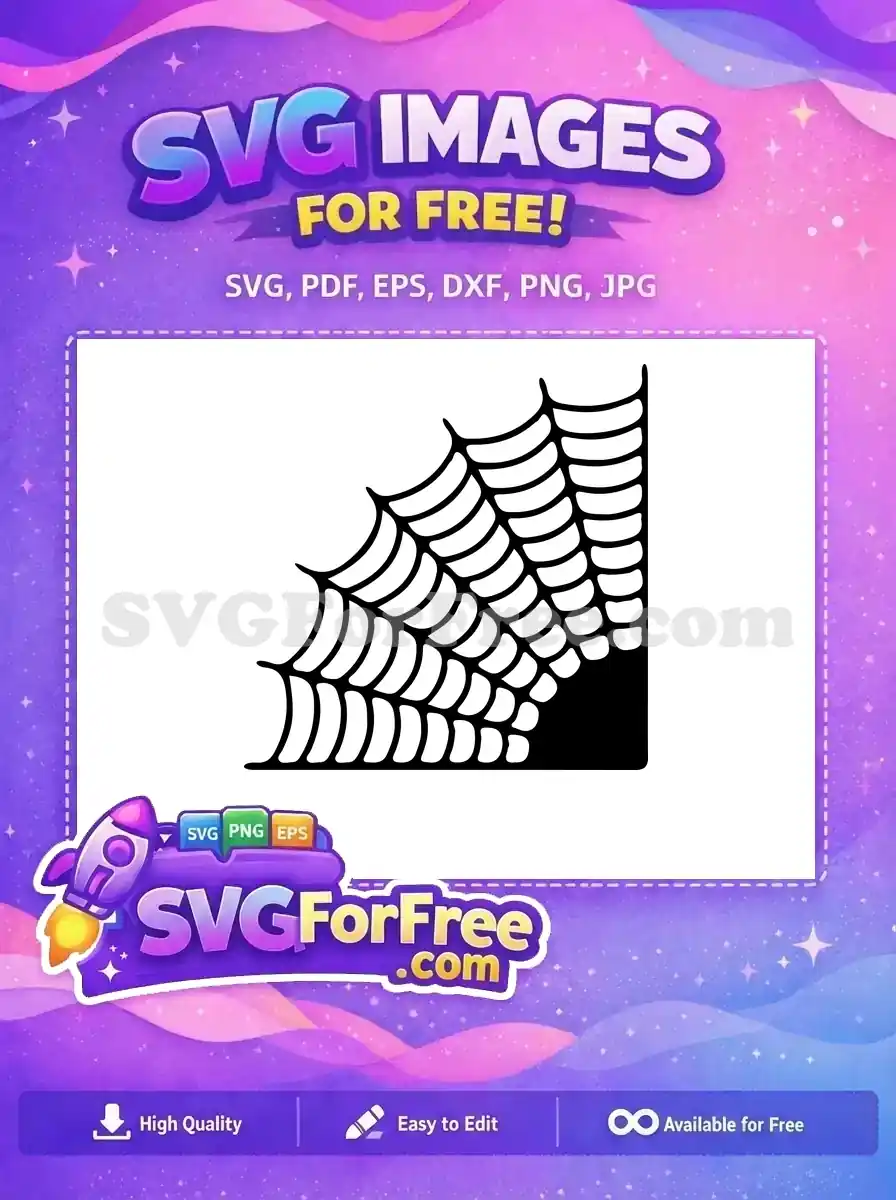 Free Corner Spiderweb Free Halloween Quotes Dark Free SVG