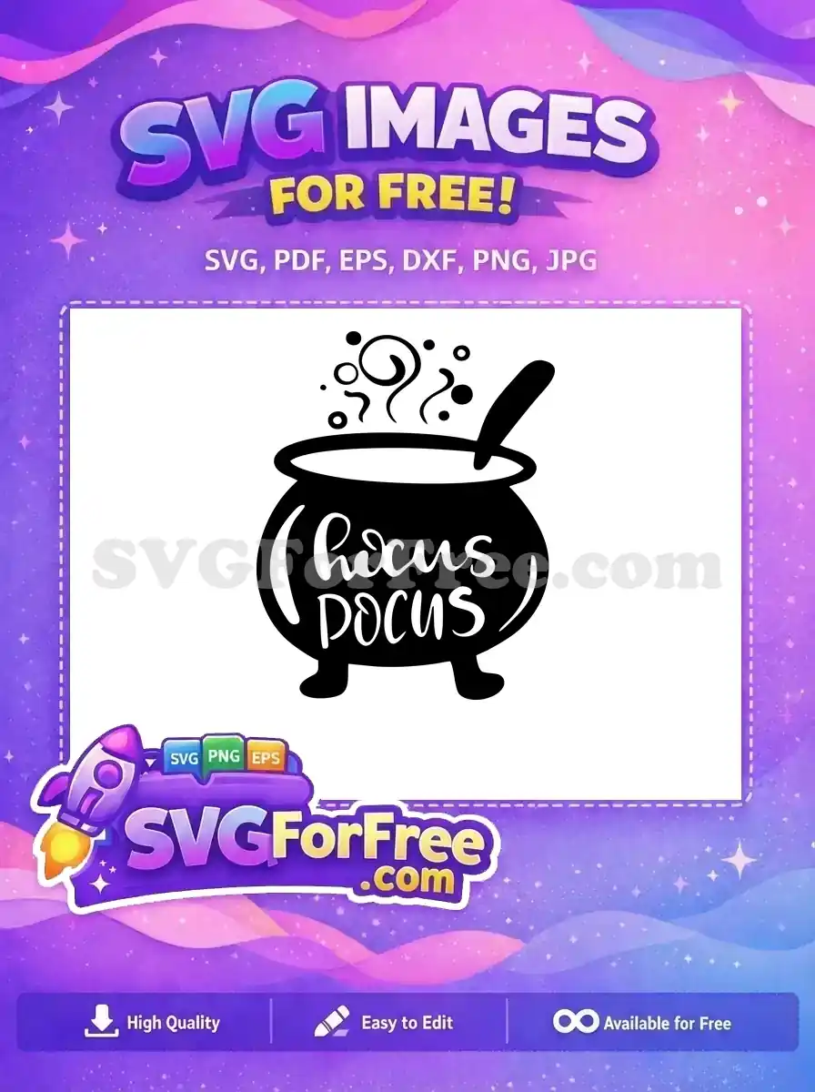 Free Bubbling Cauldron Free Hocus Pocus Movie Free SVG 2