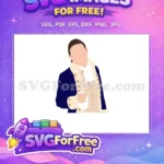 Free Faceless Alexander Free Buttoned Coat Hamilton Free SVG - Instant Download