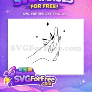 Free Black Nails Free Nail Polish Manicure Free SVG