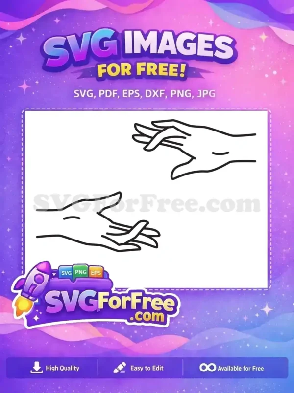 Free Open Hands Free Holding Flower Line Free SVG Free Open Hands Free Holding Flower Line Free SVG