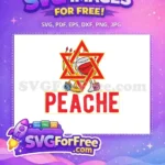 Free Star of David Menorah Free Wine Glass Dreidels Hanukkah Free SVG - Instant Download