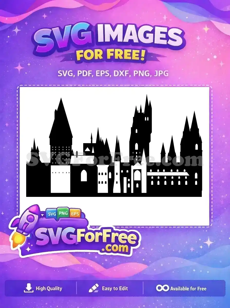Free Harry Potter Glasses Free Scar Detail Harry Potter Free SVG 1