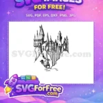 Free Harry Potter Glasses Free Lightning Scar Movie Free SVG 1 - Instant Download