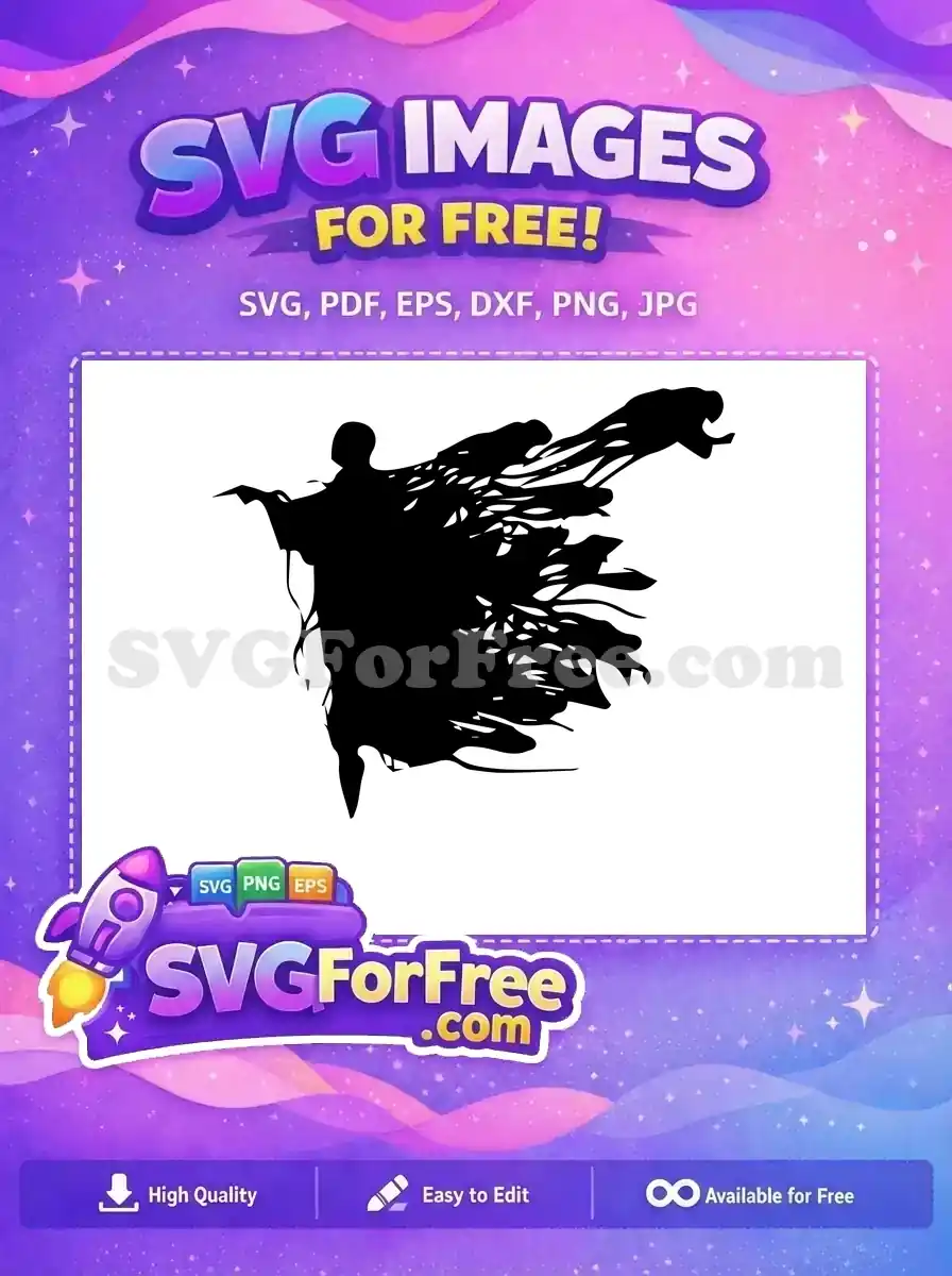 Free Dementor Silhouette Free Harry Potter Spell Free SVG