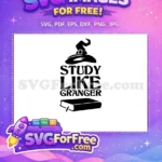 Free Sorting Hat Free Spellbook Study Harry Potter Free SVG - Instant Download